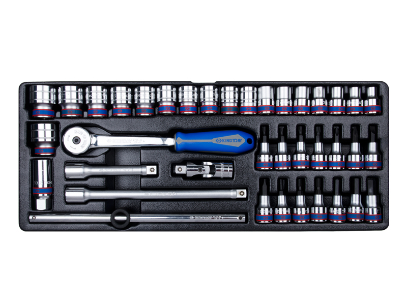 Набор торцевых головок 1/2" 38 предметов