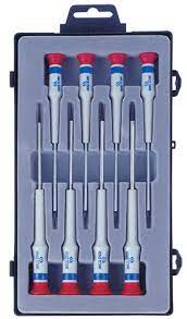 Отвёртки прецизионные  75 мм (часовые) набор  8 пр.